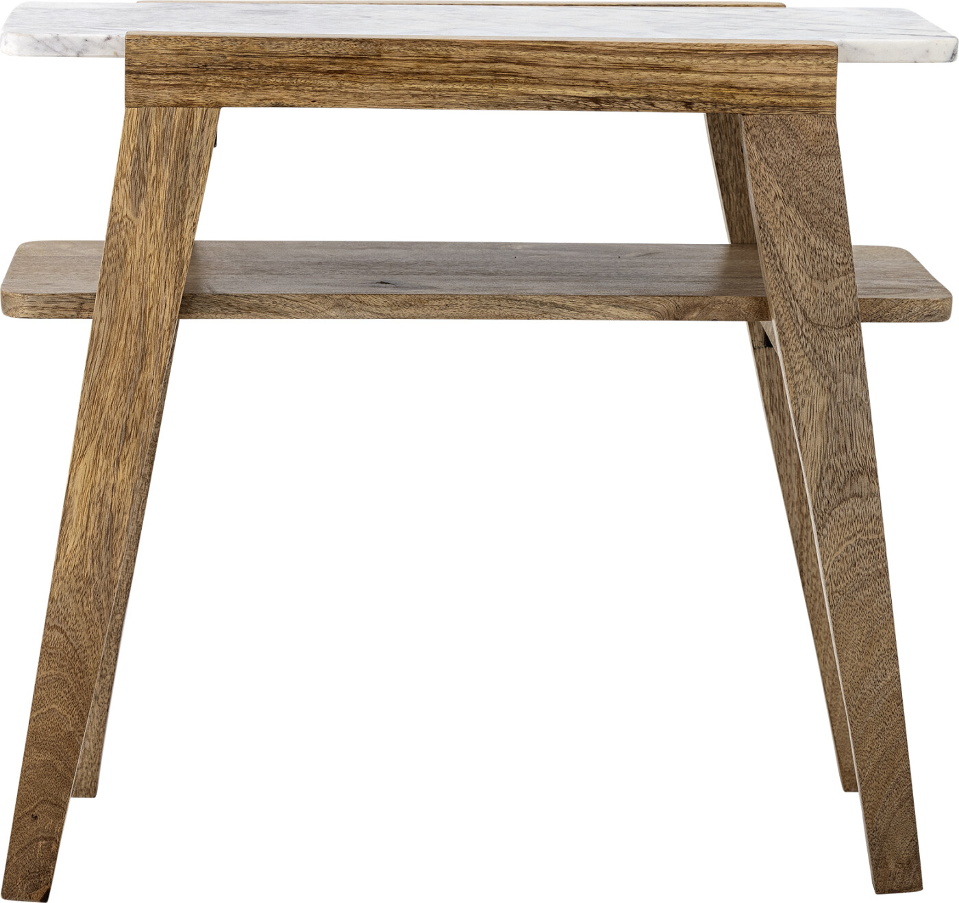Creative Collection Livi Sidebord Natur Mangotræ Marmor
