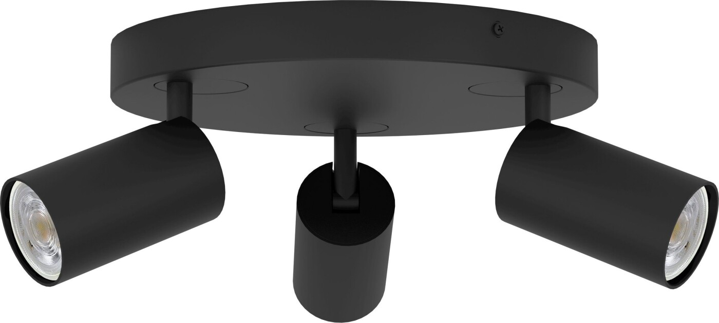 Eglo Telimbela Led Spotlampe Sort Rgb Zigbee