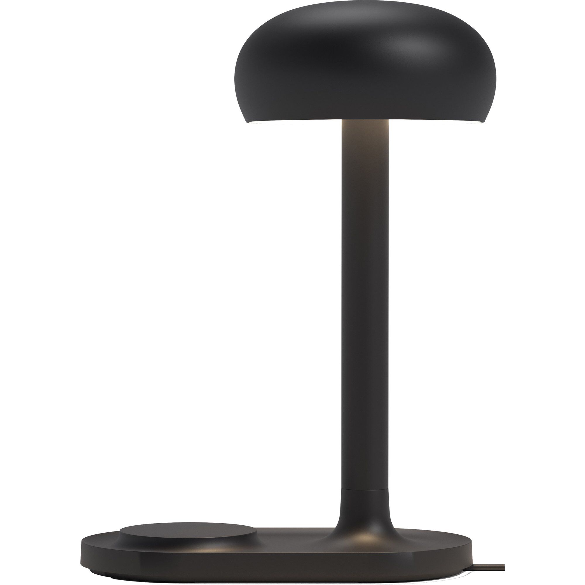 Eva Solo Emendo Lampe Med Trådløs Oplader Black