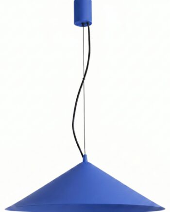 Fint Loftlampe Stål ø50 Led Blå