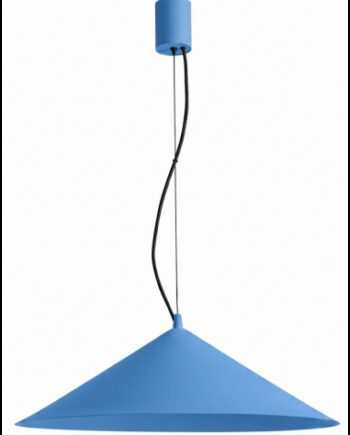 Fint Loftlampe Stål ø50 Led Lyseblå