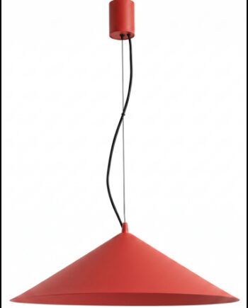 Fint Loftlampe Stål ø50 Led Rød