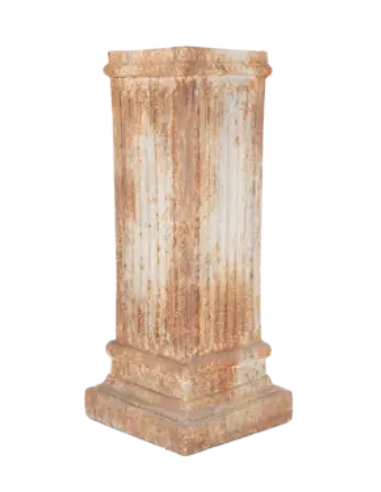 Flamant Vaduz Piedestal Resin H101 B41 D41 Antik Rust