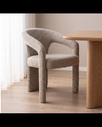 Haruki Spisebordsstol Boucl H81 Beige
