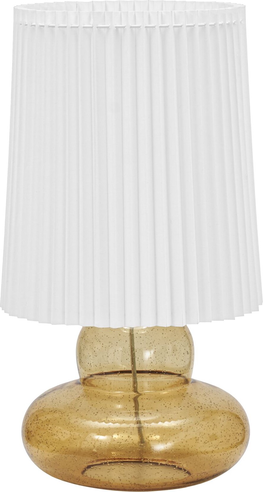 House Doctor Bordlampe Ribe Glas Amber