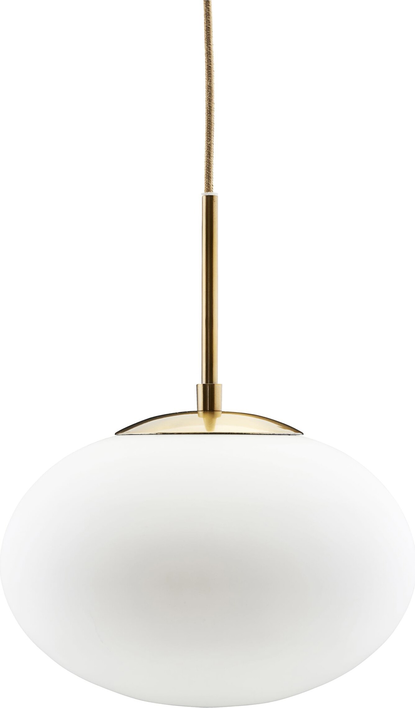 House Doctor Pendel Lampe Opal Hvid