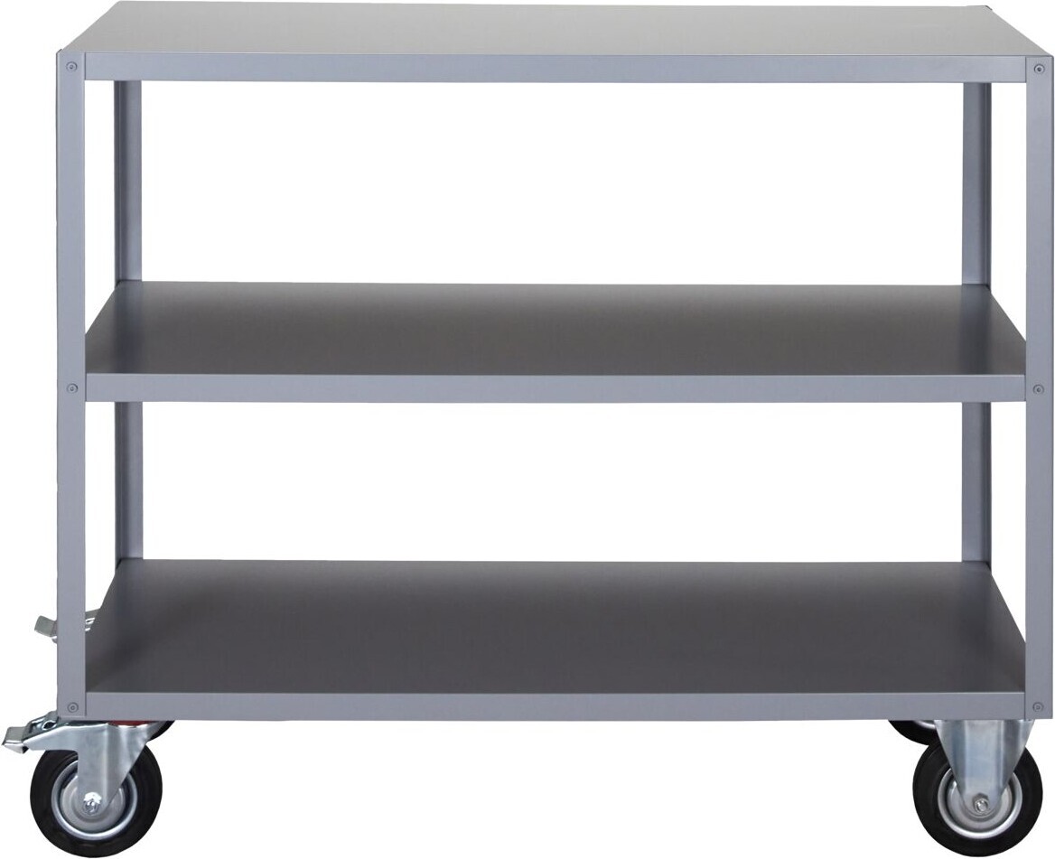 House Doctor Reol Med Hjul Trolley Stål Grå 101x45x120