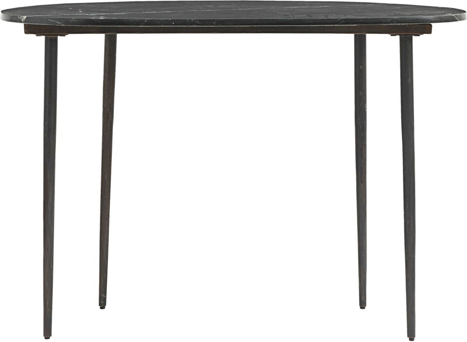 House Doctor Skrivebord Eda Sort Marmor 74x62x110