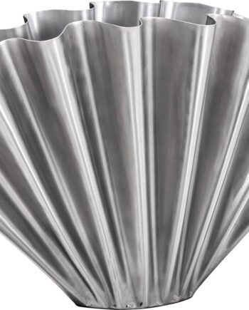 House Doctor Vase Hdflood Børstet Sølvfinish 30x53