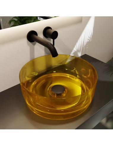 Jewel Håndvask ø40 Resin Guld
