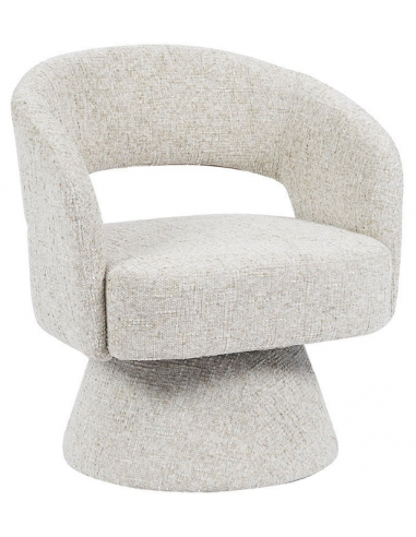 Josh Loungestol Med Drejefod Chenille H79 Taupe