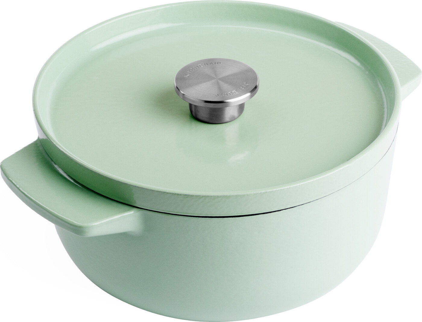 Kitchenaid Cast Iron Casserole Pistachio