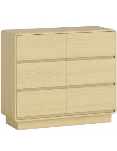 Kommode Mdf H86 B100 D38 Natur