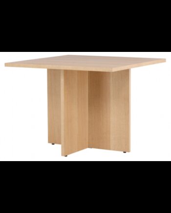 Leo Firkantet Spisebord Mdf 100 100 Natur