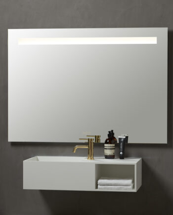 Loevschall Venice Multiwhite Spejl Med Led Belysning Touchpanel 120x85