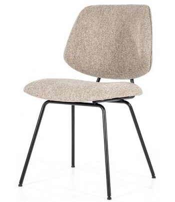 Lynn Spisebordsstol Polyester H82 Sort Beige
