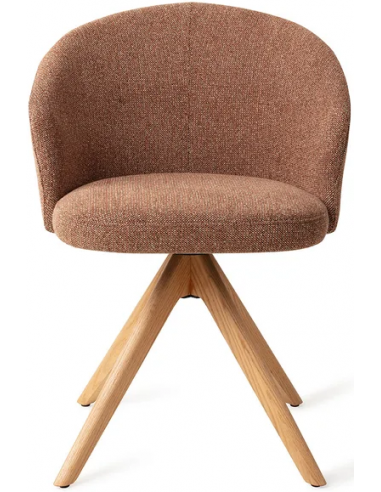 Niimi Rotrbar Spisebordsstol Polyester H82 Brun