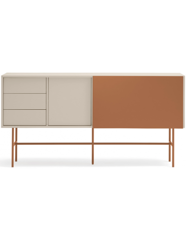 Nube Sideboard Metal Melamin B180 Sand Mat Orange