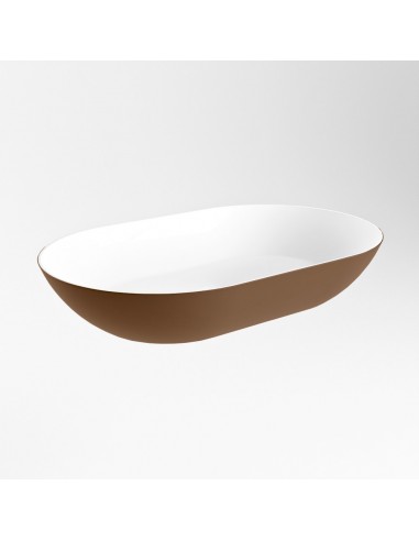 Onni Håndvask Solid Surface Talkum Rustbrun