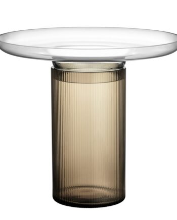 Orrefors Ensemble Vase Brown Grey