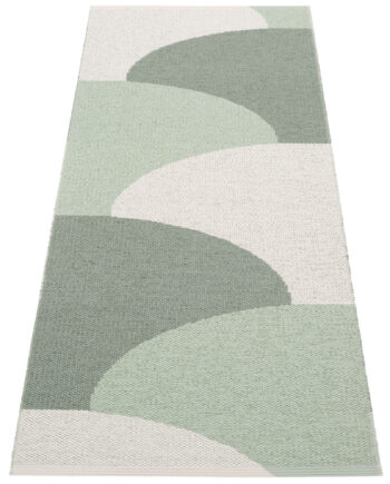 Pappelina Hill Tæppe 70x180 Army Mint Grå