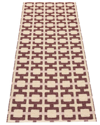 Pappelina Tom Gulvtæppe 180 Burgundy Cream Rose