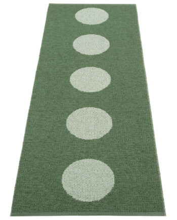 Pappelina Vera Pop Tæppe 70x200 Leaf Misty Mint