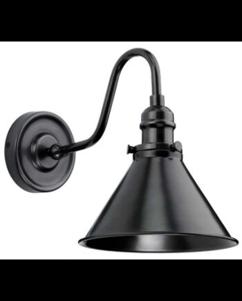 Provence Væglampe H27 E27 Aldret Bronze