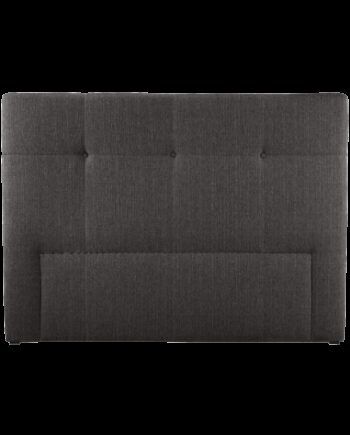 Pyrite Sengegavl Polyester 180 118 Mørkegrå