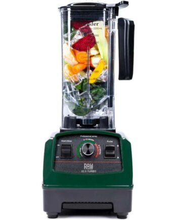 Raw Blender Turbo Dark Green 5hp 1800w