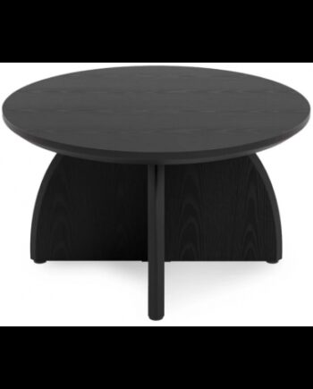 Rundt Sofabord Mdf ø80 Sort