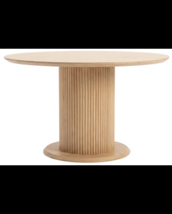 Rundt Spisebord Mdf H76 ø120 Natur