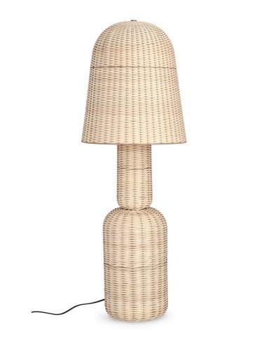 Sikkim Gulvlampe Rattan E27 H128 Natur