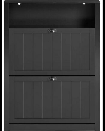 Skoskab Mdf H110 B80 D24 Sort