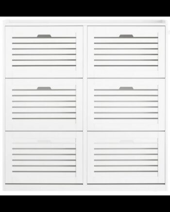 Skoskab Mdf H112 B115 D30 Hvid