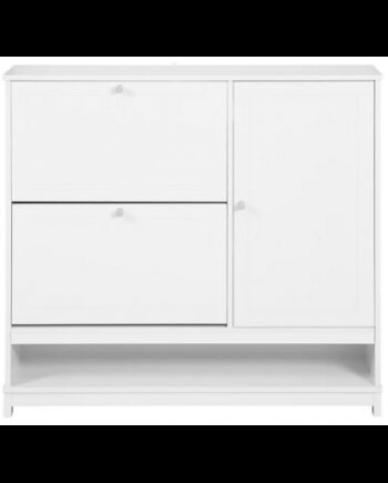 Skoskab Møbelplade H96 B102 D24 Hvid
