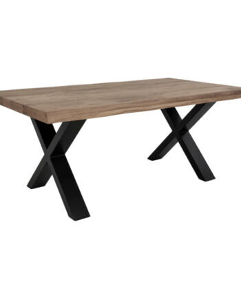Sofabord Smoked Olieret Med Bølget Kant 120x70xh50 2101560