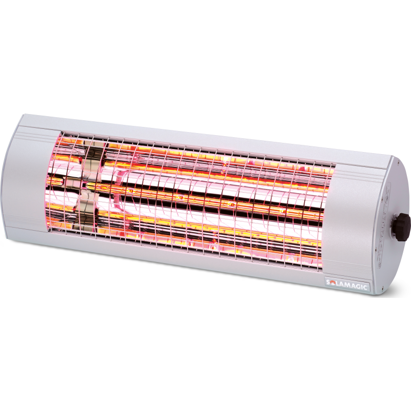 Solamagic Eco Pro Terrassevarmer 1400w Lysegrå
