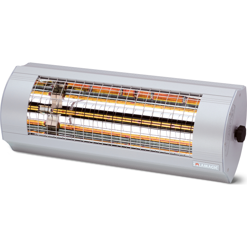 Solamagic Eco Pro Terrassevarmer 2000w Lysegrå