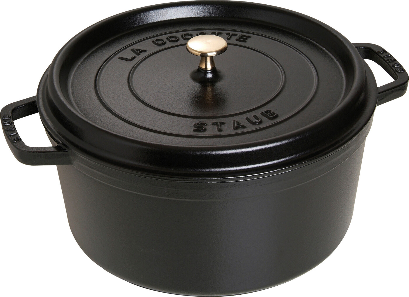 Staub Cocotte Sort