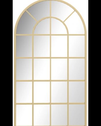 Vægspejl Metal Glas H110 B65 Guld