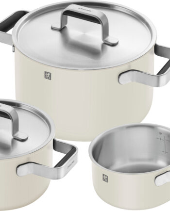 Zwilling Pure Grydesæt Rustfrit Stål Dele Elfenben